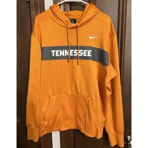 Nike Tennessee Volunteers Hoodie Mens Large Orange Pullover NCAA Vols Sweatshirt